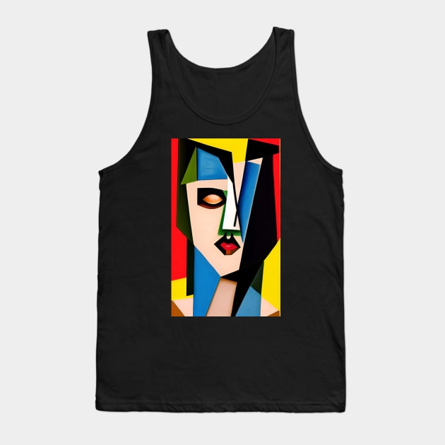 Obsequious Death - Abstract artwork Tank Top by Psychedeers